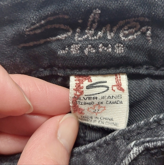Silver Jeans, black women's - Picture 7 of 10